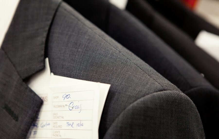 What to do if your suit has a rip, split seam, moth hole, hem fallen down and more…